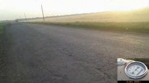Замер максимальной скорости на мотоцикле ИЖ Юпитер 2(3)