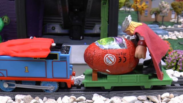 Superheroes In Action Story With Thomas And Friends смотреть онлайн