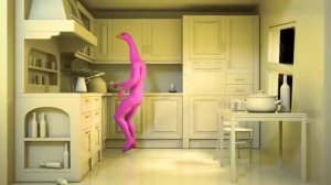 Розовый гусь танцует........