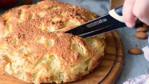 Кето шарлотка — рецепт низкоуглеводного яблочного пирога из миндальной муки и кокосовой стружки!
