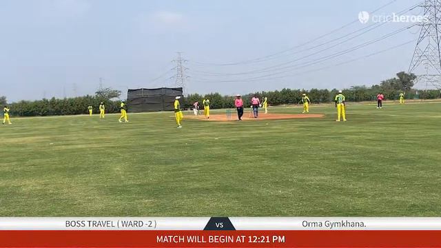 Live Cricket Match | BOSS TRAVEL ( WARD -2 ) vs Orma Gymkhana. | 02-Mar-24 11:58 AM | KHATRI SPORTS