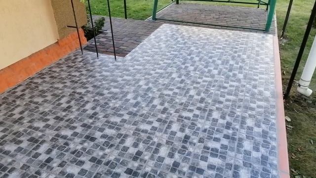 РЕМОНТ ПО УКЛАДКЕ ПЛИТКИ НА УЛИЦЕ ПРИШЕЛ К ЗАВЕРШЕНИЮ. ПРИНИМАЕМ РАБОТУ И ЗАКАТЫВАЕМ ТОМАТ НА ЗИМУ. смотреть онлайн