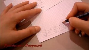 Синее платье крючком.Часть №3