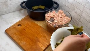Долма с Виноградными Листьями