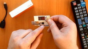 Прибор для проверки ик пультов (без батареек) корпус от флешки.