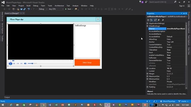 How to Create Music Player App in C Sharp (C#) within 25 Minutes? смотреть онлайн