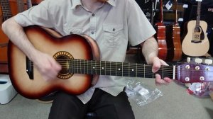 Ижевская семиструнная гитара Т.И.М. (ТИМ) - обзорчик типа, проба небольшая, тестик, демка вроде.