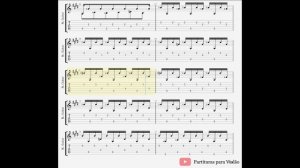 Prelude (Lute Suite n. 4 - bwv 1006a) - J. S. Bach - GUITAR TABS