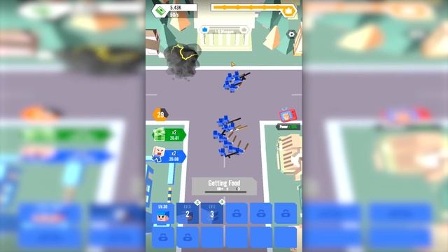 ЭВОЛЮЦИЯ АРМИИ ЧТОБЫ СОЗДАТЬ БЕСКОНЕЧНУЮ АРМИЮ ГОПНИКОВ В ИГРЕ TAKE THIS CITY! смотреть онлайн