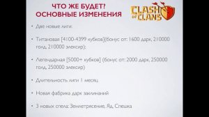 Обновление Clash of Clans 30.06.2015