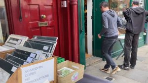 Portobello Road London. 4K video of a stroll around Portobello Road Market.