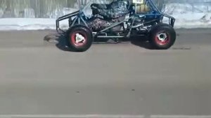 Багги из гаража на селе