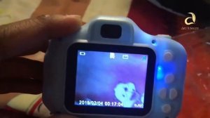 Unboxing Digital Cartoon Camera || Harithi's Gift from her Dad