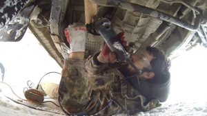 Удаление катализатора Prado 90 с двигателем 5vz-fe.