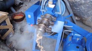 Запуск экструдера ЭКЗ-150