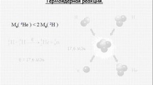 Атомная физика  Термоядерная реакция  Урок 113