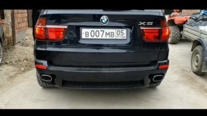 Выхлоп на Х5 4.8 с управлением