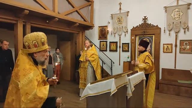 12.10.2022. Полієлей з Акафістом іконі Божої Матері "Скоропослушниця". Свт.Михаїла, митр. Київськог смотреть онлайн