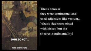 Some Do Not... (1/2). By Ford Madox Ford. Audiobook