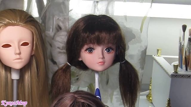 Парик для кукол|КуколМир смотреть онлайн