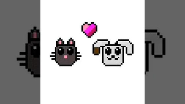 Рисую кошку и собаку смотреть онлайн