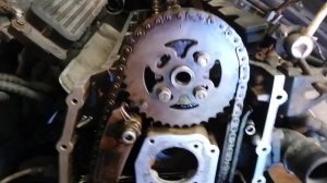 BMW E36 m43b18 настройка цепи ГРМ. Положение распредвала.