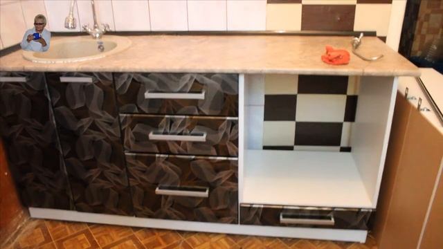 Сборка нашей новой кухонной мебели. смотреть онлайн