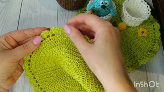 Пасхальный набор крючком. Часть 1 #пасхакрючком #схемапасхикрючком #куличкрючком #пасхальныйдекор