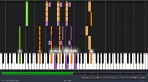 Rammstein - Amour (♫) (ORIGINAL MIDI + Synthesia)