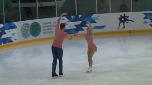 А.Байкова. Д,Козловский. Показательные выступления. ВС «Мемориал Н.А. Панина-Коломенкина»