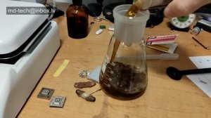 Новая смывка серебра. Первый тест.