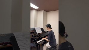 A Corelli Sarabande Largo from ‘ Polyphony Pieces ‘ for piano by Soviet composers Book 2 Consolo