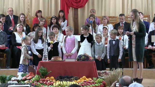 ДЕНЬ БЛАГОДАРЕНИЯ БОГА ЗА УРОЖАЙ / 25 сентября 2016 смотреть онлайн