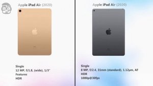 Apple iPad Air 2020 vs Apple iPad Air 2019 - Comparison 2020