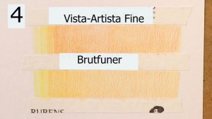Обзор цветных карандашей Vista Artista Fine ✎ Сравнение с бюджетными карандашами Brutfuner