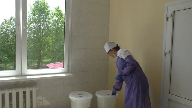 63  Дезинфекция предметов ухода