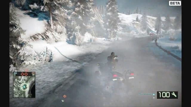 Battlefield Bad Company 2 Beta PC Quad mit Fuß steuern смотреть онлайн