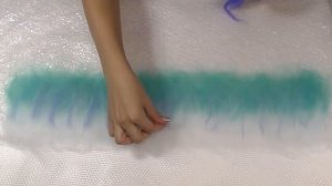 Шешина Екатерина. "Как свалять заготовку для декоративного цветка из марли и шерсти.