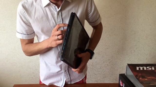 Порты ноутбука MSI GE62 2QD смотреть онлайн