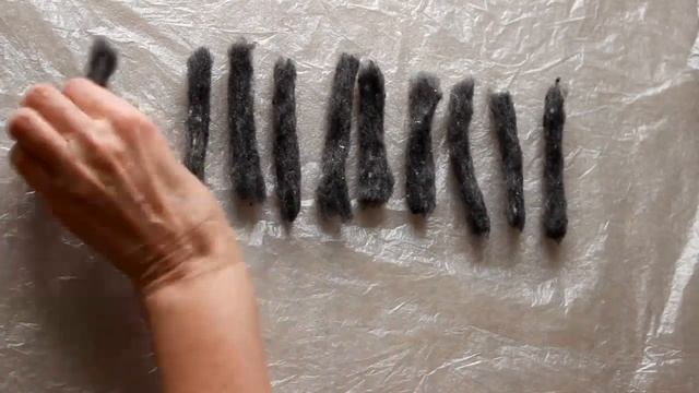 Валяние эластичного браслета. смотреть онлайн