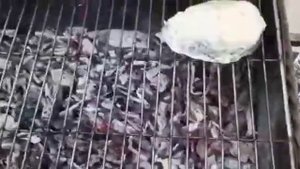 Рыбные стейки на мангале. Как мариновать вкусно рыбу.Peşte la grătar.