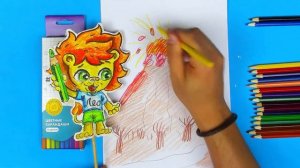 Как нарисовать ВУЛКАН - урок рисования для детей