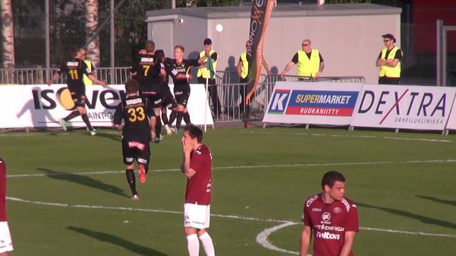 HonkaTV extra: Amazing freekick goal by Antti Mäkijärvi смотреть онлайн