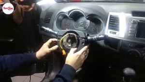 Замена подрулевого шлейфа Toyota Hilux