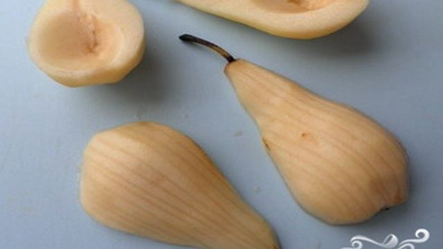 Десерт из яблок и груш