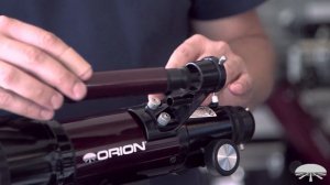 How to Set Up the Orion GoScope III 70mm Refractor Travel Telescope - Orion Telescopes