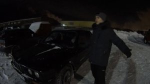 Лучшие ведра для зимнего ДРИФТА до 40 000р. Обзор на BMW 1986 года во время дрифта. Сломали ключ!!