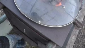 Обогрев теплицы сжиганием навоза .