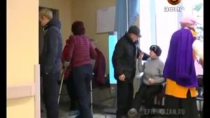 Первый снегопад погнал казанцев в травмпункты Казани