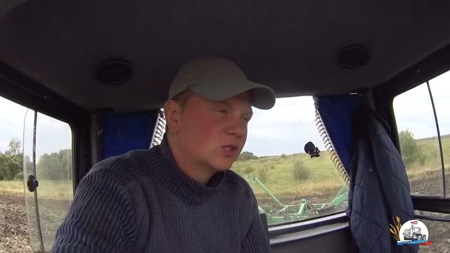 Обедаю на культивации бомж-пакетом, в тракторе ХТЗ-17221 с КТП-7.4. Дожил...